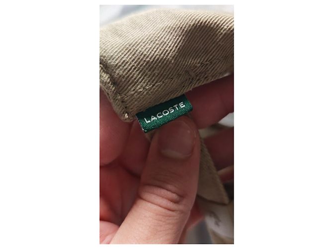 Lacoste beige cotton cap - view 6