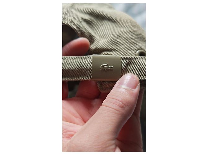Lacoste beige cotton cap - view 7