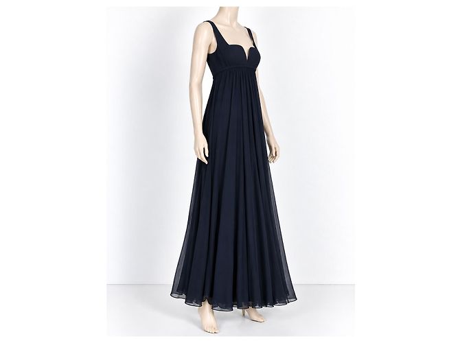 Diane von Furstenberg Vestido Asti Two de mezcla de seda Negro - vista 2