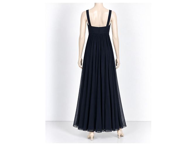 Diane von Furstenberg Vestido Asti Two de mezcla de seda Negro - vista 4