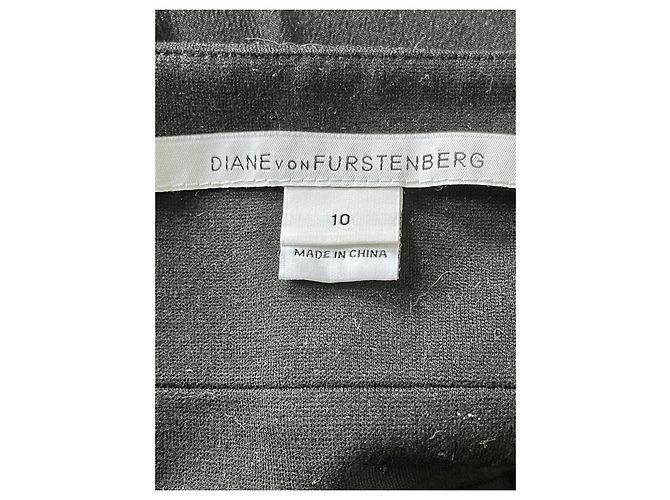 Diane von Furstenberg Vestido Asti Two de mezcla de seda Negro - vista 6