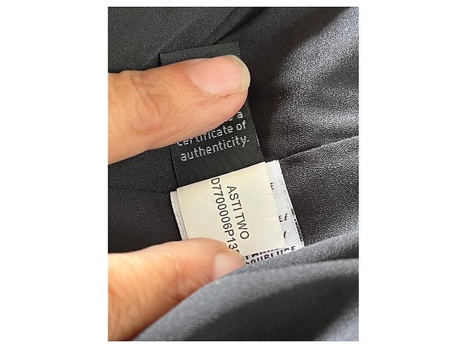 Diane von Furstenberg Vestido Asti Two de mezcla de seda Negro - vista 7