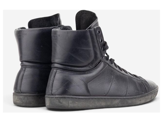 Autre Marque Saint Laurent by Hedi Slimane 2010s High-Top Sneakers Nero - vista 2
