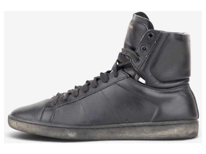 Autre Marque Saint Laurent by Hedi Slimane 2010s High-Top Sneakers Nero - vista 3
