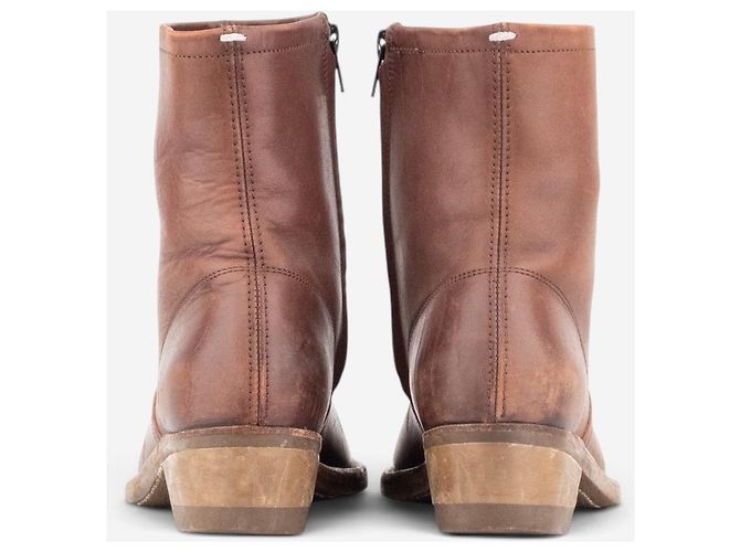 Maison Martin Margiela Botines Engineer Maison Margiela Castaño - vista 6