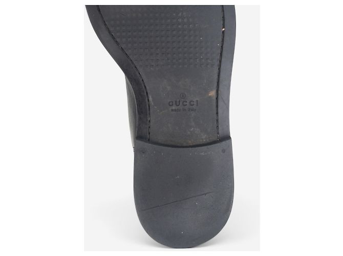 Stivali Biker foderati in pelliccia Gucci by Tom Ford anni 2000 Nero - vista 10