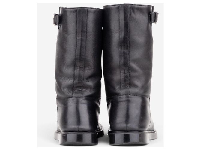 Stivali Biker foderati in pelliccia Gucci by Tom Ford anni 2000 Nero - vista 6