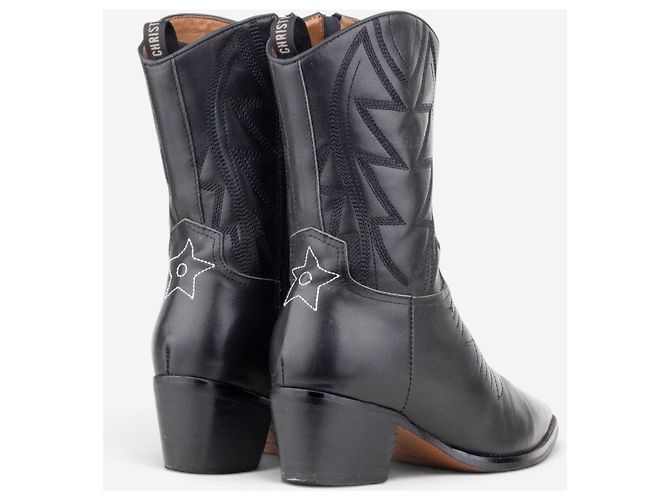 Botas Western Cowboy ‘Jadior’ Star Dior Negro - vista 2