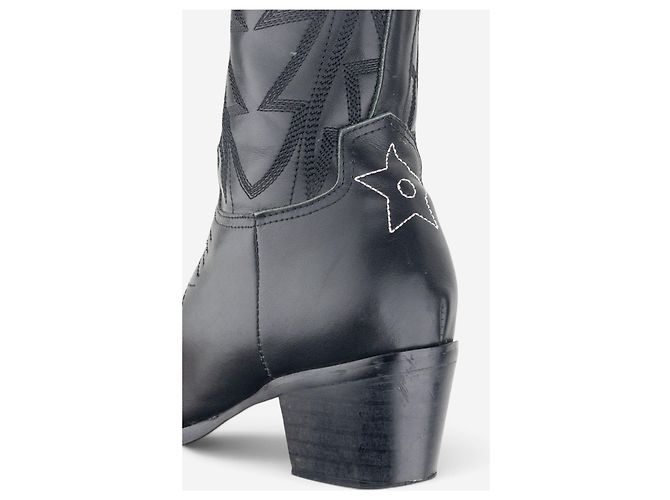 Botas Western Cowboy ‘Jadior’ Star Dior Negro - vista 9