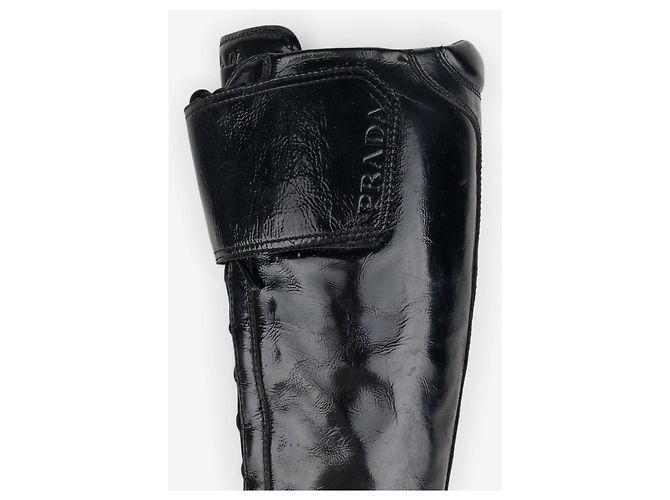Botas sneaker Prada 2000s Americas Cup Negro - vista 8