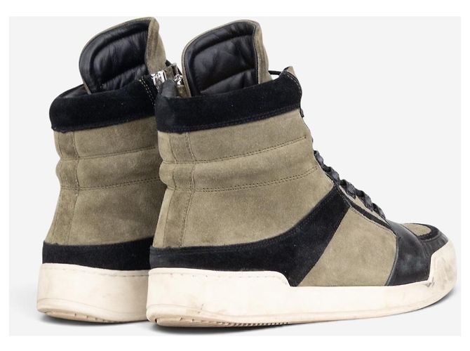 Balmain x H&M AW14 Basket High-Top Sneaker Beige - Ansicht 2