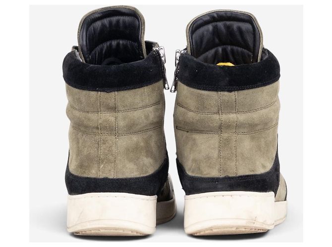 Balmain x H&M AW14 Basket High-Top Sneaker Beige - Ansicht 6