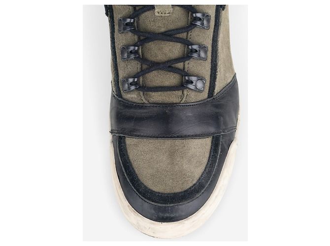 Balmain x H&M AW14 Basket High-Top Sneaker Beige - Ansicht 7