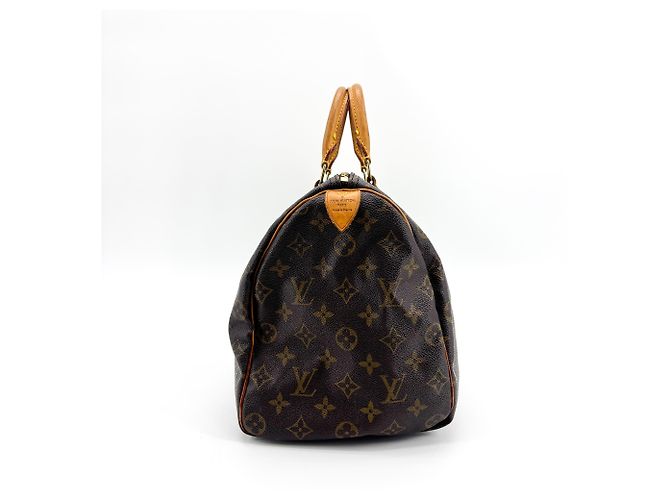 Louis Vuitton Speedy Monogram Canvas 35 Marron - vue 3