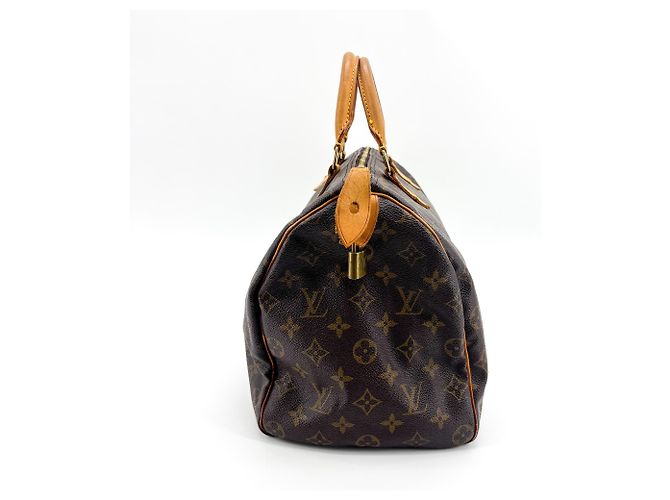 Louis Vuitton Speedy Monogram Canvas 35 Marron - vue 4