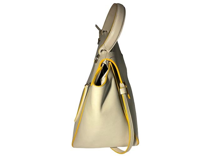 Céline Celine Gürtel Mini aus Kalbsleder Beige - Ansicht 4