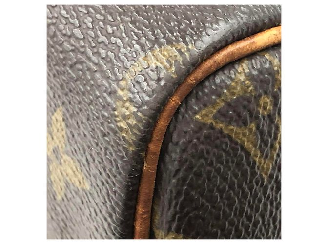 Louis Vuitton Speedy Monogram Multicolor 30 Marrone - vista 4