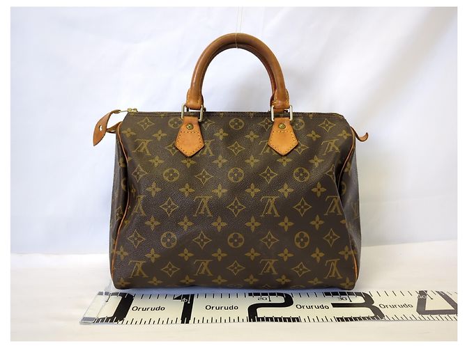 Louis Vuitton Speedy Monogram Canvas 30 Marrone - vista 5