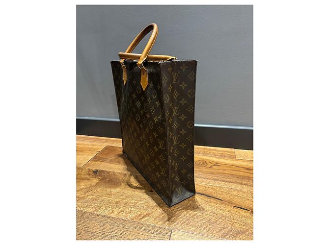 Louis Vuitton Sac Shopping Monogram Marrone Monogramma - vista 10