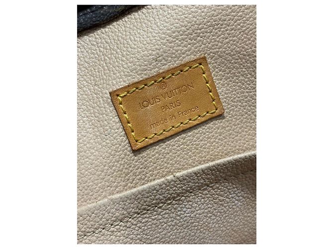 Louis Vuitton Sac Shopping Monogram Marrone Monogramma - vista 2