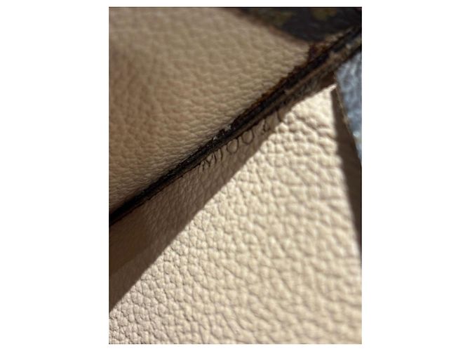 Louis Vuitton Sac Shopping Monogram Marrone Monogramma - vista 3