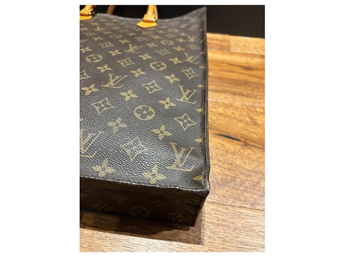 Louis Vuitton Sac Shopping Monogram Marrone Monogramma - vista 6