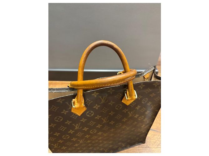 Louis Vuitton Sac Shopping Monogram Marrone Monogramma - vista 8