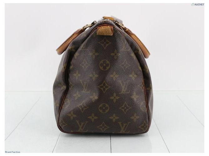 Louis Vuitton Speedy Monogram Canvas 30 Marrone - vista 4