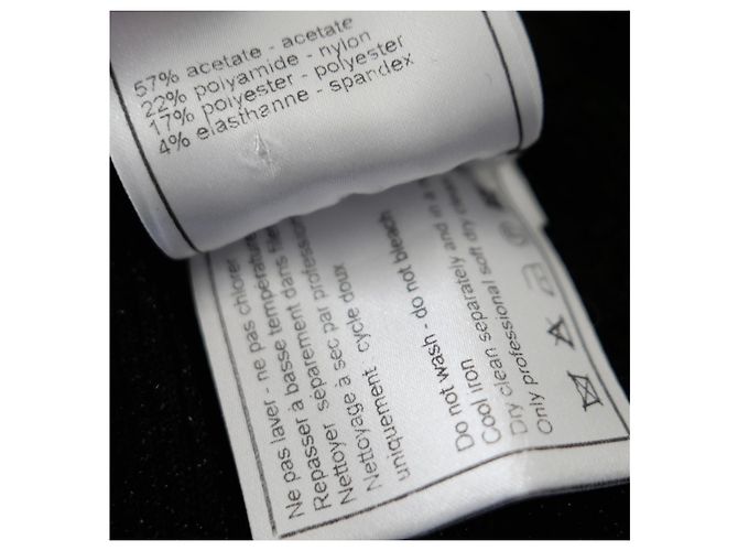 Chanel Pantalones Balloon de punto Lurex negro Pre-Fall 2008 - vista 11