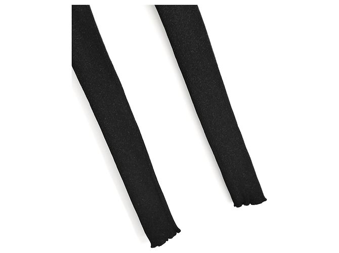 Chanel Pantalones Balloon de punto Lurex negro Pre-Fall 2008 - vista 5