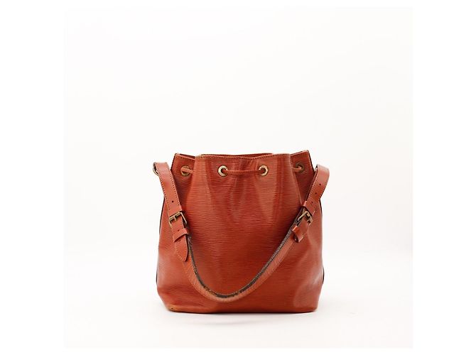 Louis Vuitton Borsa a Secchiello Noé in Pelle Epi Marrone - vista 3
