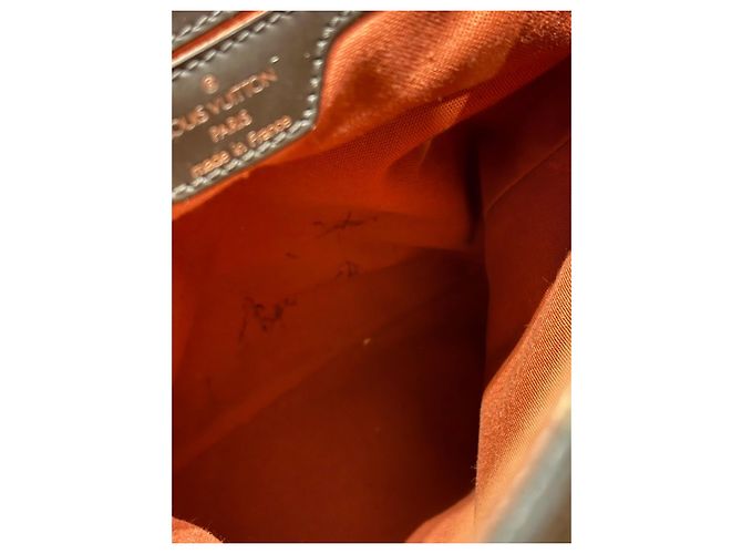 Louis Vuitton Montsouris GM Zaino Damier Ebene Marrone - vista 8