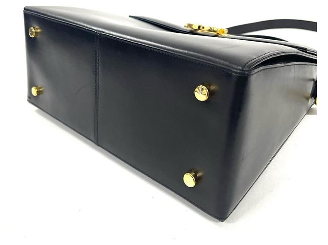 Salvatore Ferragamo Gancini Handtasche Schwarz - Ansicht 4