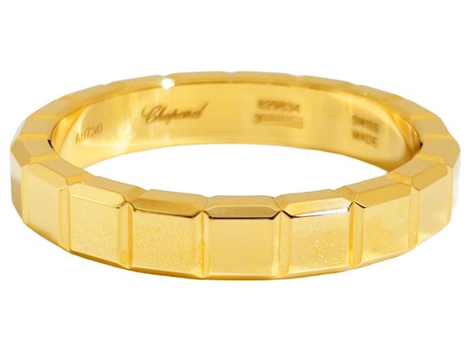 Anillo Chopard Ice Cube en oro amarillo de 18K - vista 2