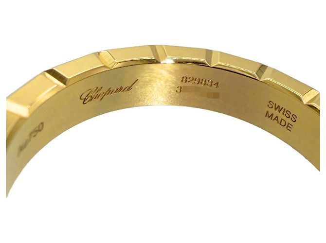 Anillo Chopard Ice Cube en oro amarillo de 18K - vista 5