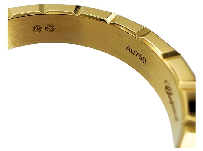 Anillo Chopard Ice Cube en oro amarillo de 18K - vista 6