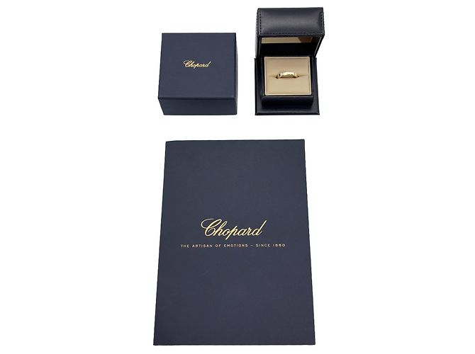 Anillo Chopard Ice Cube en oro amarillo de 18K - vista 8