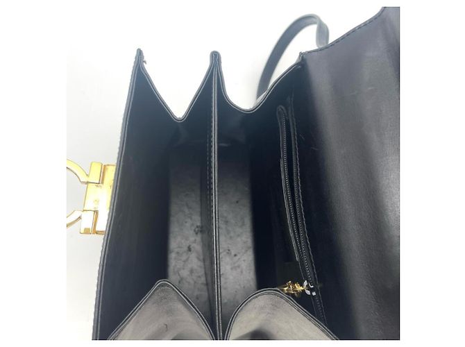 Borsa Mini Gancini Salvatore Ferragamo Nero - vista 10