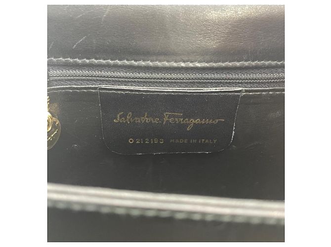 Borsa Mini Gancini Salvatore Ferragamo Nero - vista 11