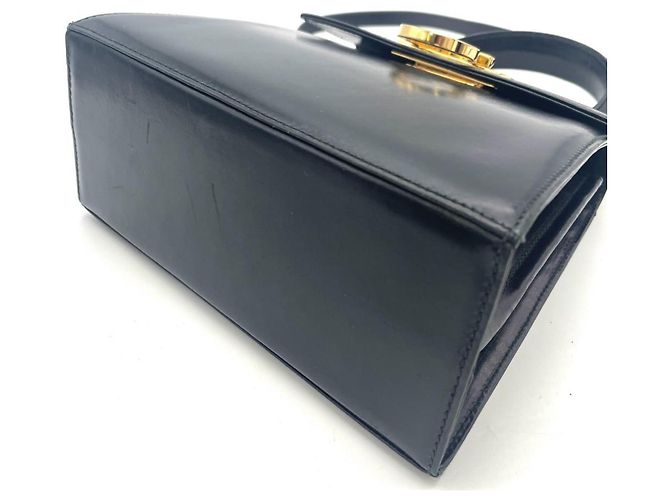 Borsa Mini Gancini Salvatore Ferragamo Nero - vista 4