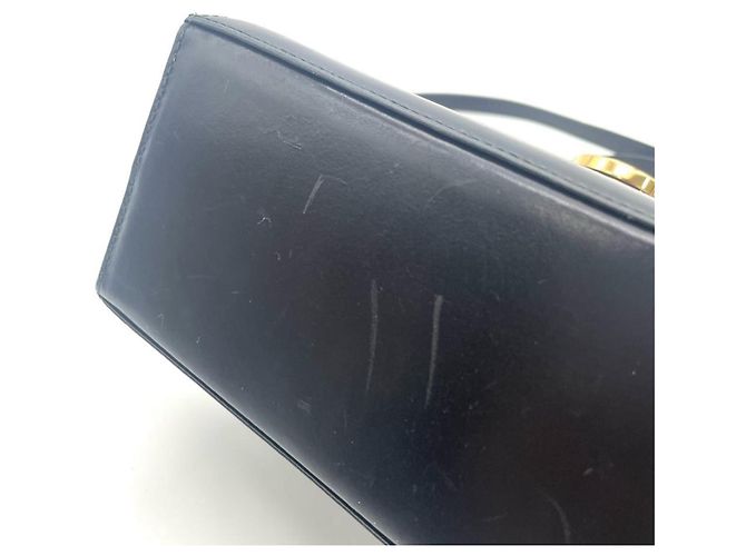 Borsa Mini Gancini Salvatore Ferragamo Nero - vista 5