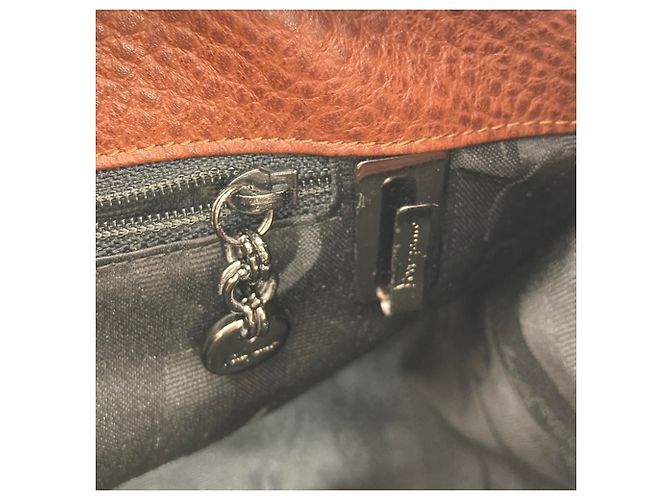Borsa a tracolla Salvatore Ferragamo Gancini Marrone - vista 10