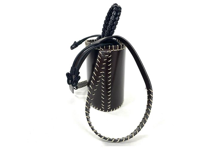 Bolso de hombro bucket Chloé Castaño - vista 2