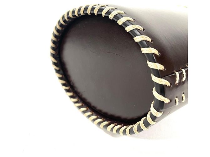 Bolso de hombro bucket Chloé Castaño - vista 6