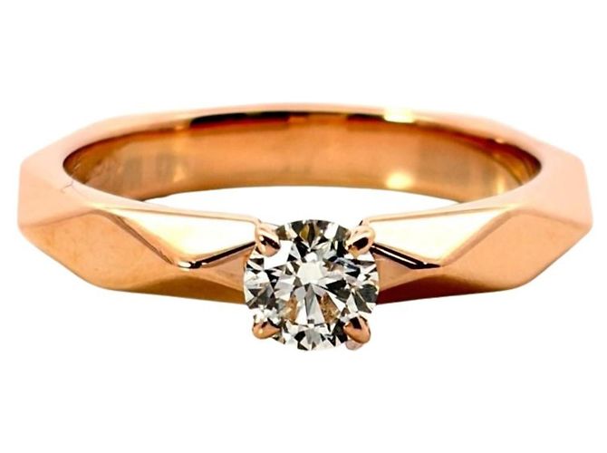Anello Solitario Boucheron Facet - vista 2
