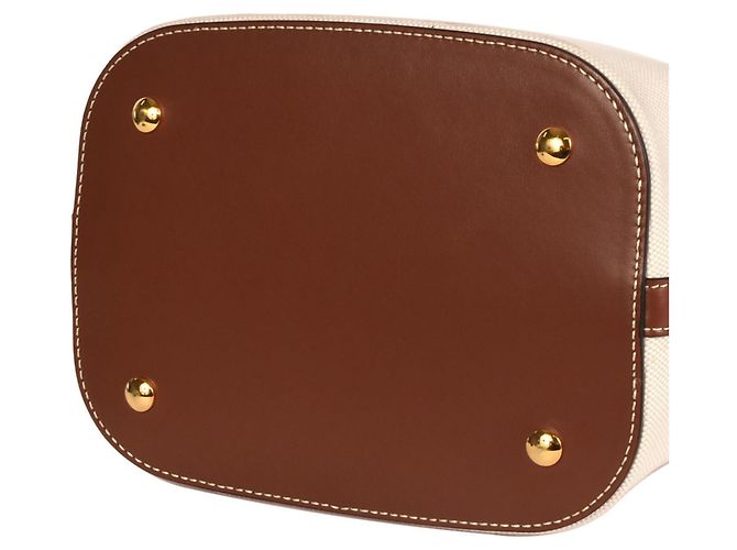 Borsa a secchiello Burberry Small Logo Graphic Peggy Marrone - vista 4