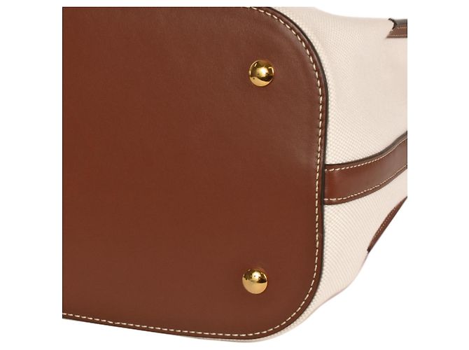 Borsa a secchiello Burberry Small Logo Graphic Peggy Marrone - vista 5