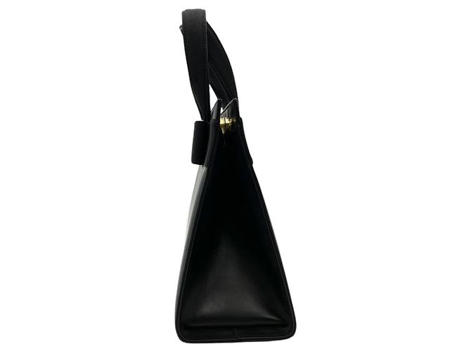 Borsa Salvatore Ferragamo Vara Ribbon Nero - vista 3