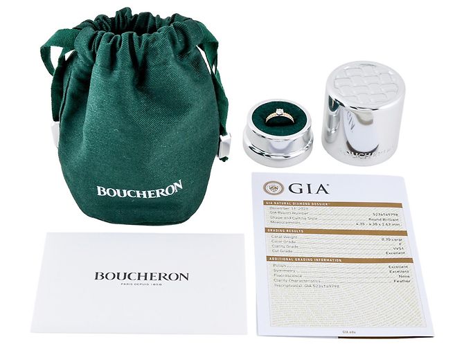 Boucheron Quatre Radiant Solitärring - Ansicht 9