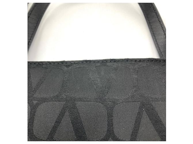 Borsa Tote Valentino in pelle nera Nero - vista 11